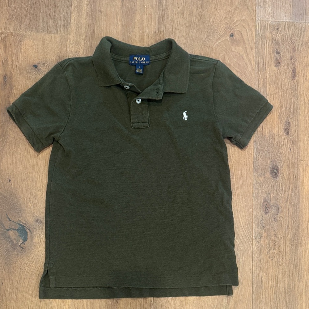 Polo by Ralph Lauren Kids olive Green Polo Shirt